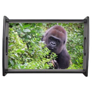 Peek-A-Boo Gorilla - Serving Tray
