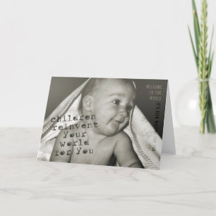 PEEK-A-BOO Greeting Card