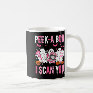 Peek A Boo I Scan You Soky Sonographer Ultrasound Coffee Mug