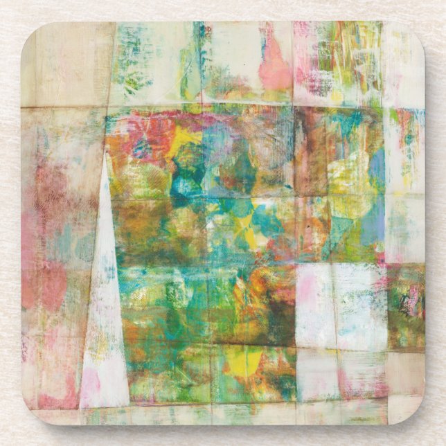 Peek a boo IV Beverage Coaster (Front)