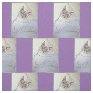 Peek-a-Boo Kitten Original Fabric