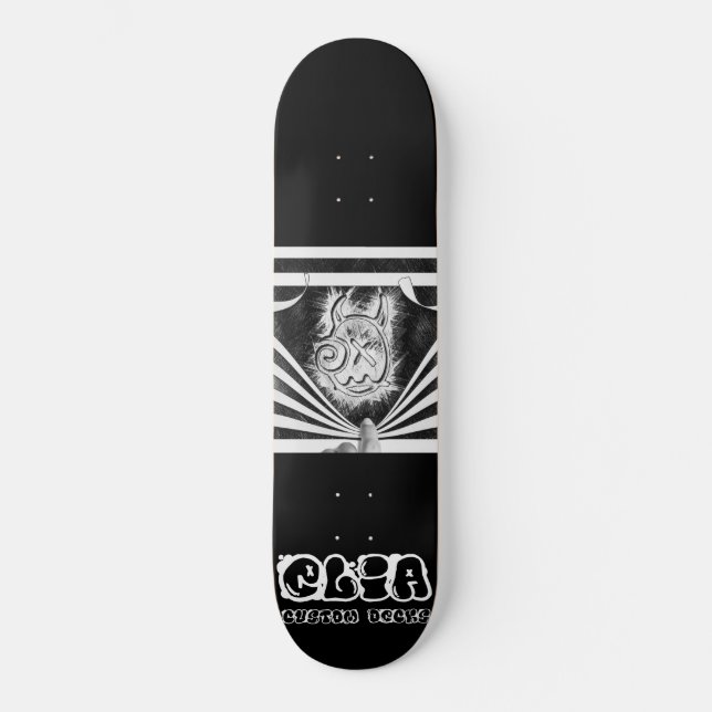Peek-a-boo logo deck (Front)