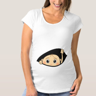 peek a boo maternity T-Shirt