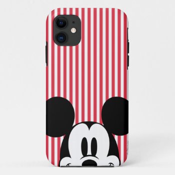 Peek-a-boo Mickey Mouse Iphone 11 Case by MickeyAndFriends at Zazzle