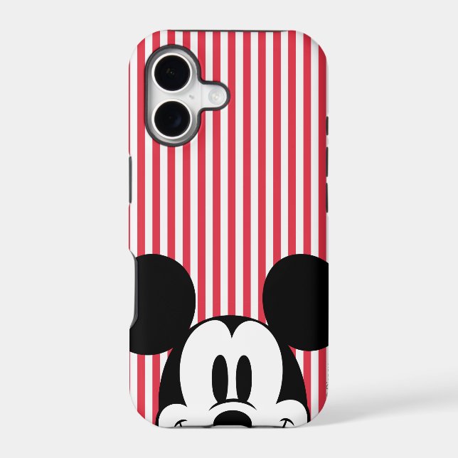 Peek-a-Boo Mickey Mouse Iphone Case (Back)