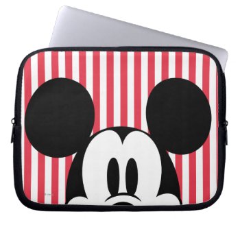 Peek-a-boo Mickey Mouse Laptop Sleeve by MickeyAndFriends at Zazzle