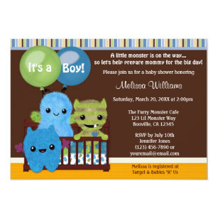 Monsters Inc Baby Shower Invitation Diy By Poppypapercompany 5 00 Monster Baby Shower Invitations Monsters Inc