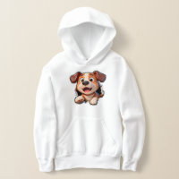 Peek-a-Boo Puppy – Cute Dog Front & Tail Back 