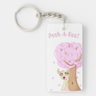 Peek-A-Boo Puppy Keychain! Keychain
