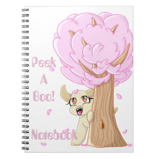 Peek-A-Boo Puppy Spiral Notebook