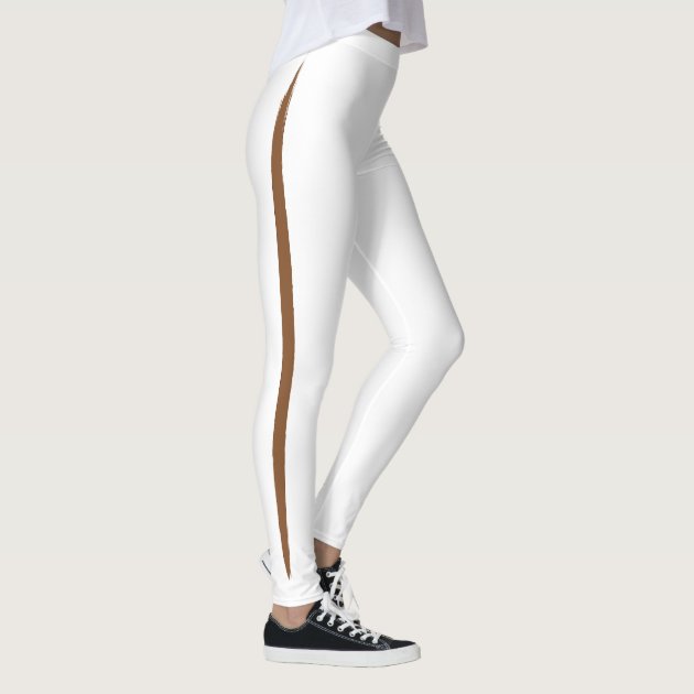 Black side stripe outlet leggings