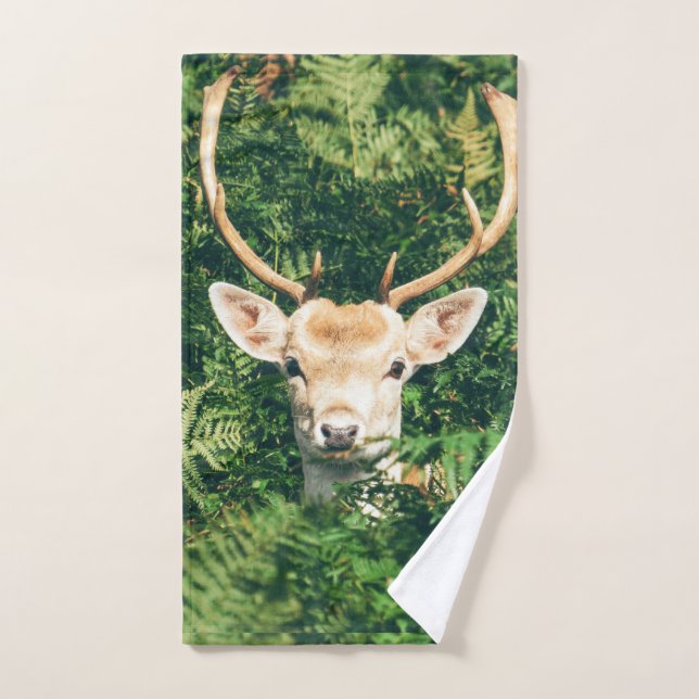 Peek a Deer  Hand Towel (Hand Towel)