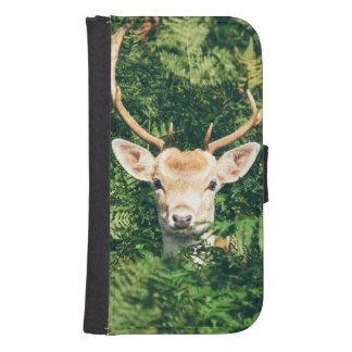 Peek a Deer  Galaxy S4 Wallet Case