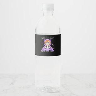 Peekabo Anime Manga Water Bottle Label