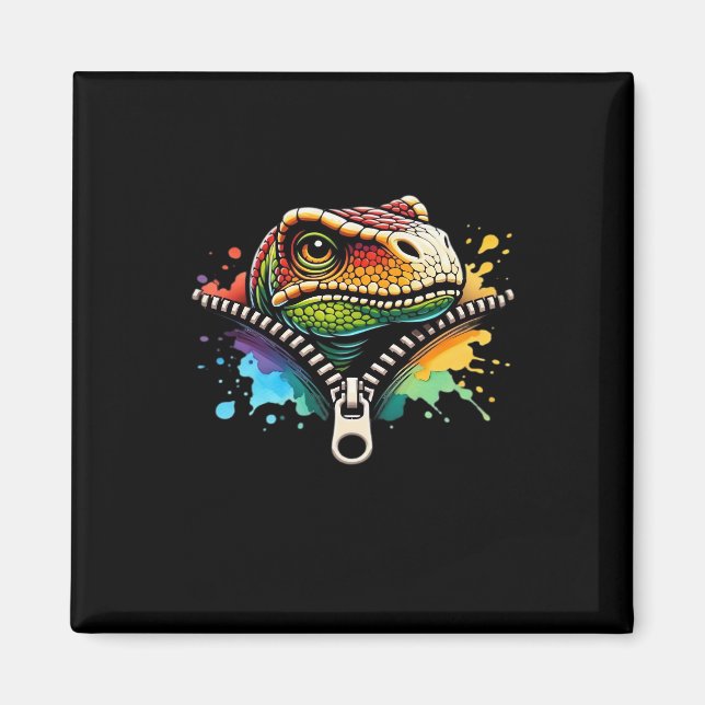 Peekabo Design For Halloween Magnet (Front)