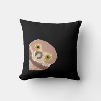 Peekabo Funny Design For Halloween Throw Pillow