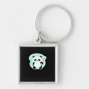 Peekabo Panda Keychain