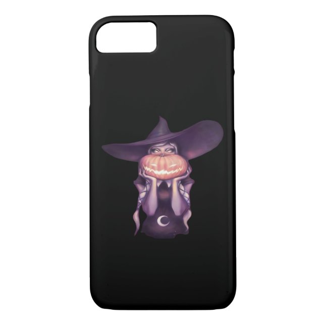 Peekabo Pumpkin Case-Mate iPhone Case (Back)