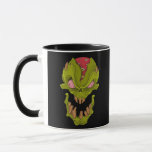 Peekabo Skull Mug<br><div class="desc">A skull peekabo design that’s bold and spooky. Perfect for gothic Halloween vibes.</div>