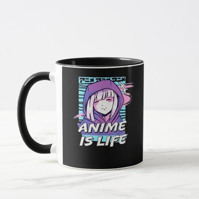 Peekaboo Anime Funny Mug (Left)