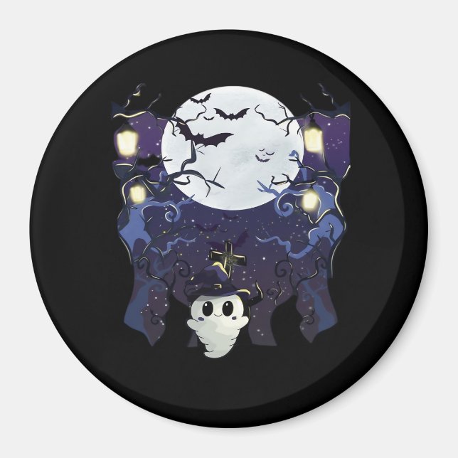 Peekaboo Autumn Vibes Magnet (Front)