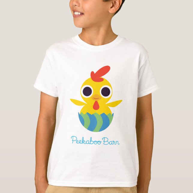 Peekaboo Barn Easter | Bandit the Chick 2 T-Shirt (Front)