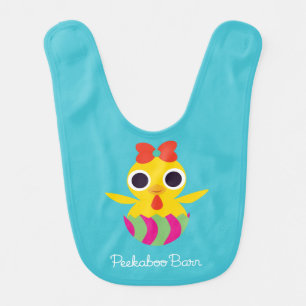 Peekaboo Barn Easter   Bayla the Chick Bib