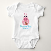 Peekaboo Barn Easter | Leary the Pig 2 Baby Bodysuit