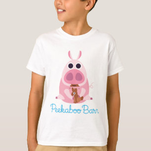 Peekaboo Barn Easter Leary the Pig 2 T-Shirt