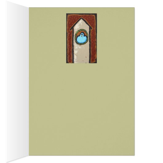 peekaboo bird card (Inside (Right))