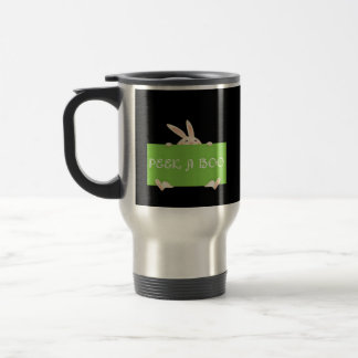 Peekaboo Bunny Travel Mug