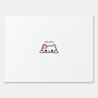 Peekaboo! -  Classic Design For Halloween Sign