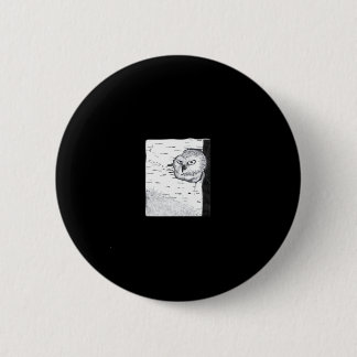Peekaboo Cute Basic Button