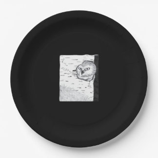 Peekaboo Cute Basic Paper Plates
