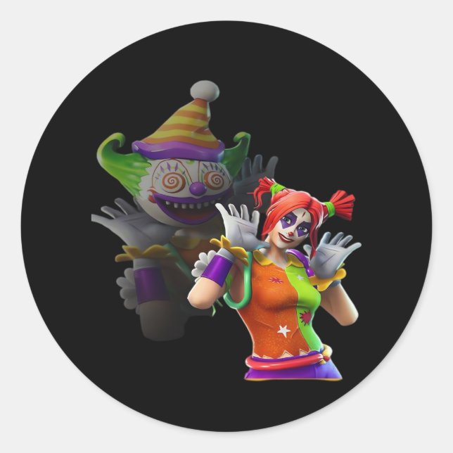 Peekaboo Essential Funny Quote Classic Round Sticker (Front)