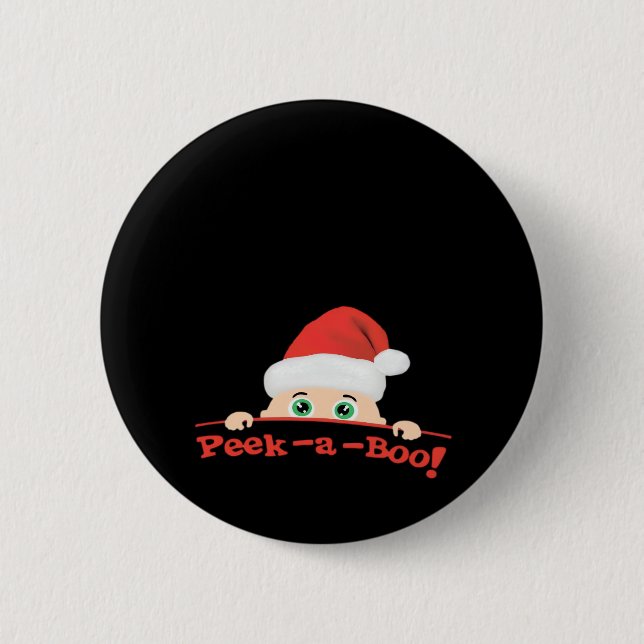 Peekaboo  Fitted Button (Front)