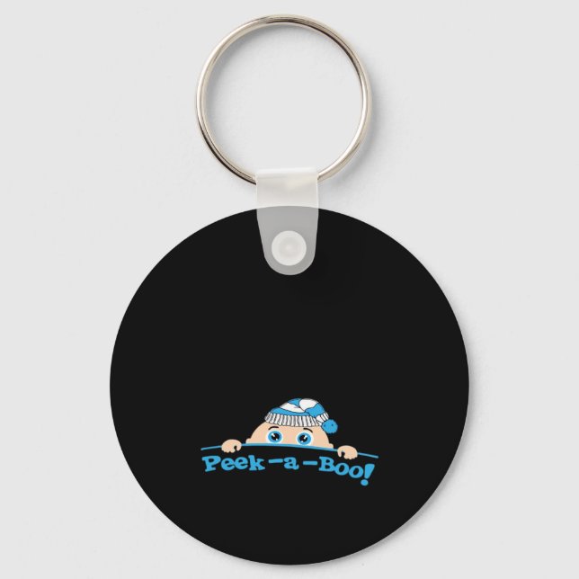 Peekaboo  Fitted Keychain (Front)