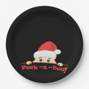 Peekaboo Fitted Paper Plates