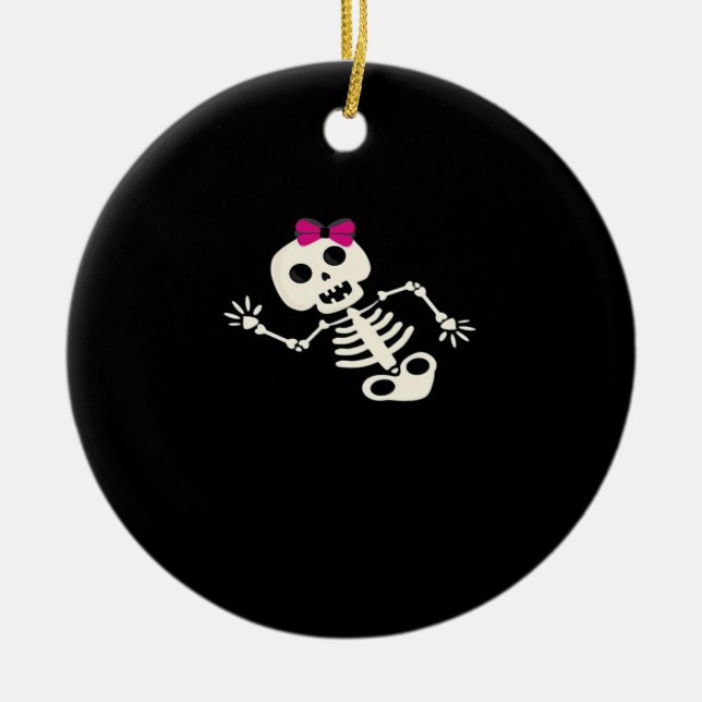 Peekaboo Funny Sloth Ceramic Ornament (Front)