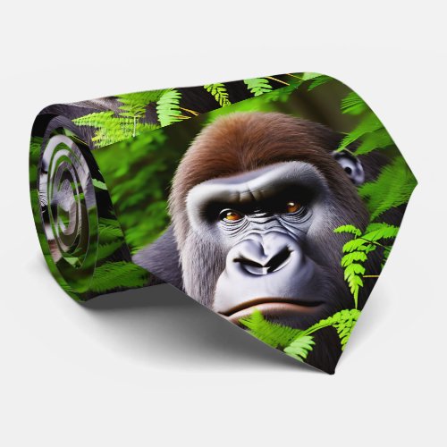 Peekaboo Gorilla Neck Tie