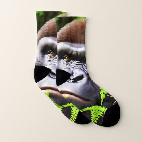Peekaboo Gorilla Socks