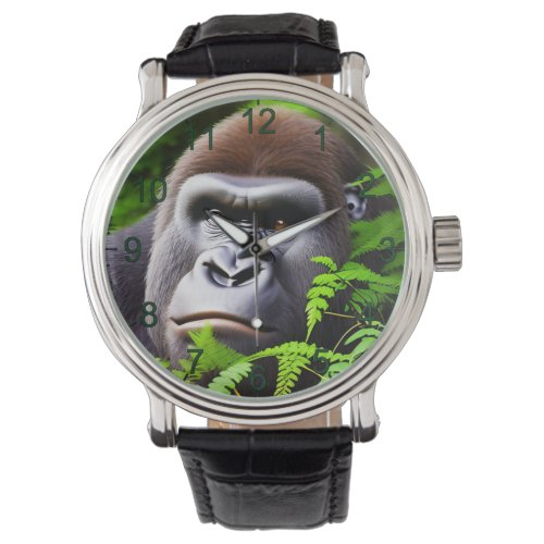 Peekaboo Gorilla Wrist Watch