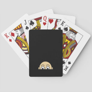 Peekaboo Graphic Basic Quote Poker Cards