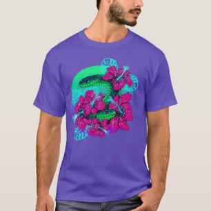 PeekABoo Green and Pink  T-Shirt