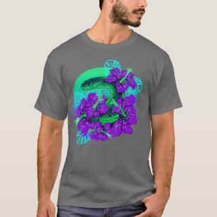 PeekABoo Green and Purple  T-Shirt