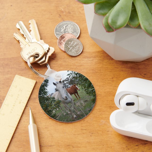 Peekaboo Horses, Keychain (Desk)