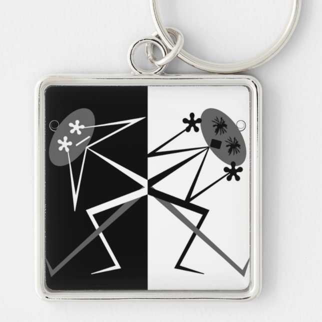 Peekaboo Keychain (Front)