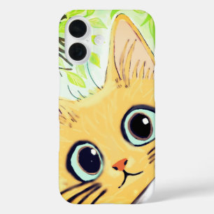 Peekaboo Kitten Phone Case – Cute Cat Design