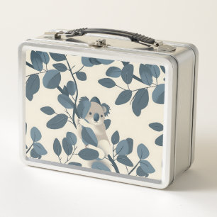 Peekaboo Koala Metal Lunch Box