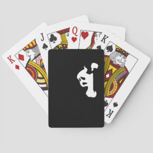 Peekaboo Lazy Sloth Poker Cards